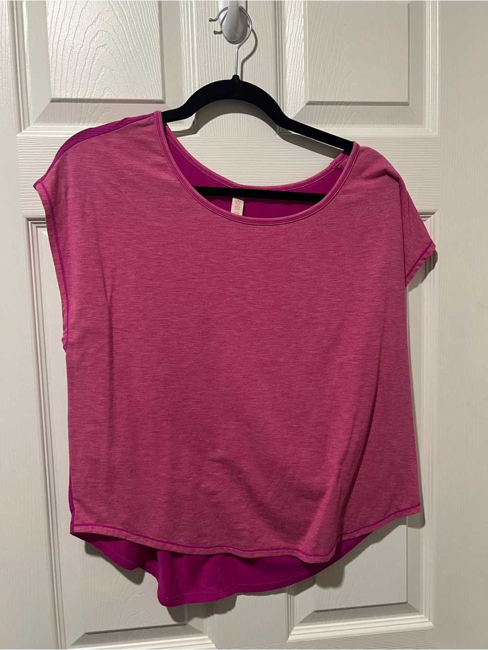 Lucy Pink Short Sleeve Active Tee